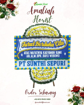 Papan Bunga Duka di Kandis