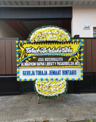 Papan Bunga Duka di Kandis