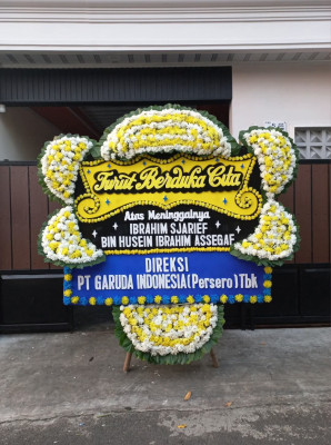 Papan Bunga Duka di Kandis