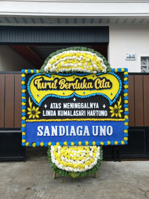 Papan Bunga Duka di Kandis