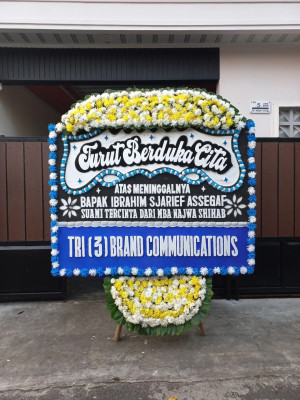Papan Bunga Duka di Kandis